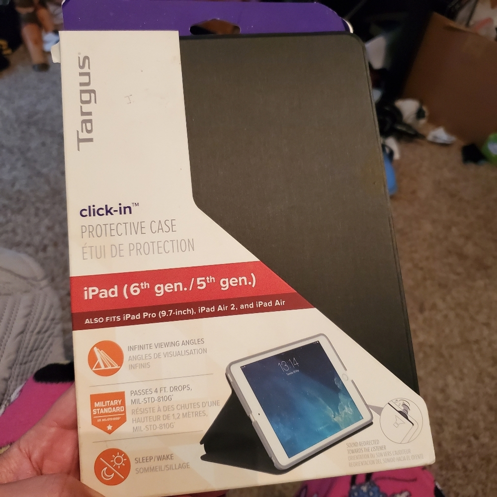 I pad 6th & 5th generation click it protective cas